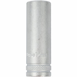 Image of a Tork Craft Socket 12mm 1/4' Dr Deep Socket CRV 12 Point