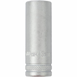 Image of a Tork Craft Socket 13mm 1/4' Dr Deep Socket CRV 12 Point