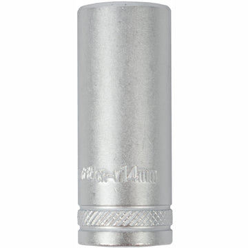 Image of a Tork Craft Socket 14mm 1/4' Dr Deep Socket CRV 12 Point