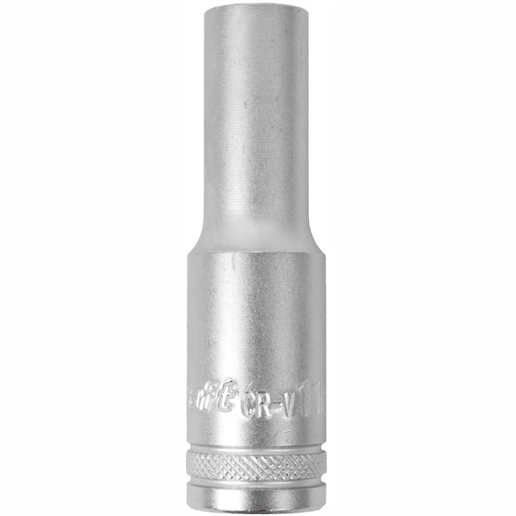 Image of a Tork Craft Socket 11mm 1/2' Dr Deep Socket CRV 12 Point