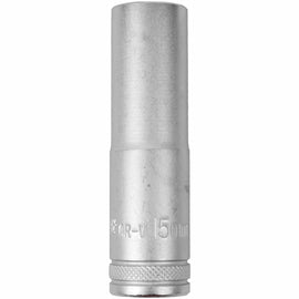 Image of a Tork Craft Socket 15mm 1/2' Dr Deep Socket CRV 12 Point
