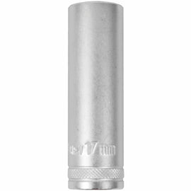 Image of a Tork Craft Socket 17mm 1/2' Dr Deep Socket CRV 12 Point