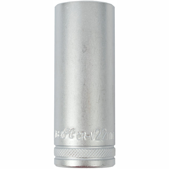 Image of a Tork Craft Socket 22mm 1/2' Dr Deep Socket CRV 12 Point