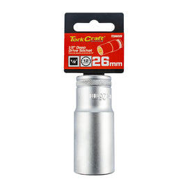 Image of a Tork Craft Socket 26mm 1/2' Dr Deep Socket CRV 12 Point