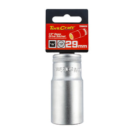 Image of a Tork Craft Socket 29mm 1/2' Dr Deep Socket CRV 12 Point
