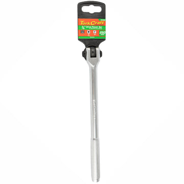 Image of a Tork Craft Power Bar 3/8'M Drive 250mm Swivel Head Steel Handle Socket