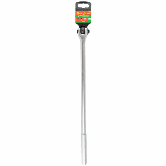 Image of a Tork Craft Power Bar 1/2' Drive 450mm Swivel Head Steel Handle