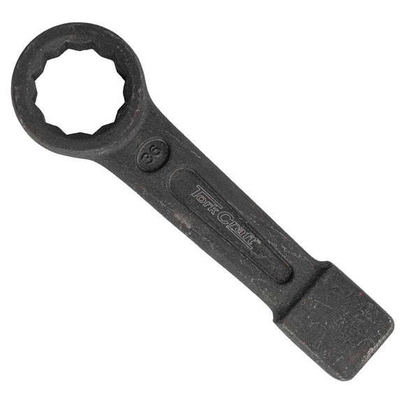 Image of a Tork Craft Slogging Spanner 36mm Ring End CRV
