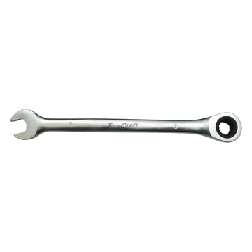Image of a Tork Craft Combination Ratchet Wrench 8mm Fixed Head Spanner