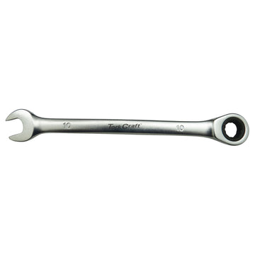 Image of a Tork Craft Combination Ratchet Wrench 10mm Fixed Head Spanner