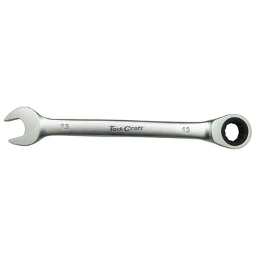 Image of a Tork Craft Combination Ratchet Wrench 13mm Fixed Head Spanner