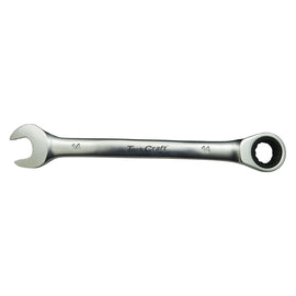 Image of a Tork Craft Combination Ratchet Wrench 14mm Fixed Head Spanner