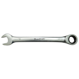 Image of a Tork Craft Combination Ratchet Wrench 19mm Fixed Head Spanner