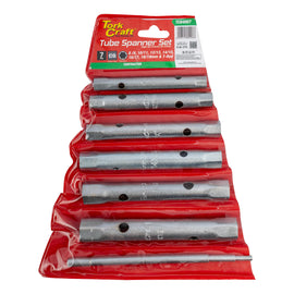 Image of a Tork Craft Tube Socket Set 8 9 10 11 12 13 14 15 16 17 18 19mm & T-Rod