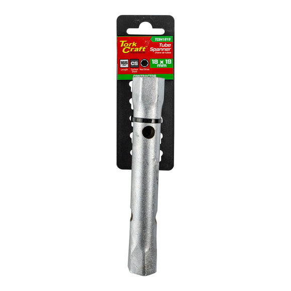 Image of a Tork Craft Tube Deep Socket / Spanner 18 X 19mm