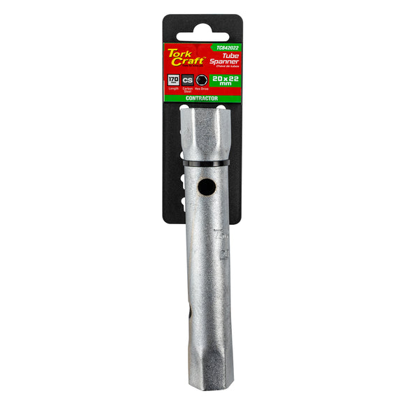 Image of a Tork Craft Tube Deep Socket / Spanner 20 X 22mm