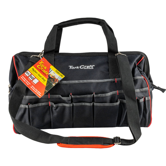 Image of a Tork Craft Tool Bag Nylon 50 Pocket 495x265x340mm