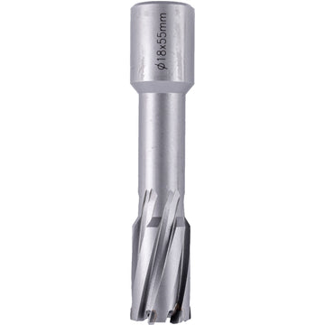 Image of a Tork Craft Annular Hole Cutter TCT 18 X 55mm Weld Shank 19.05mm