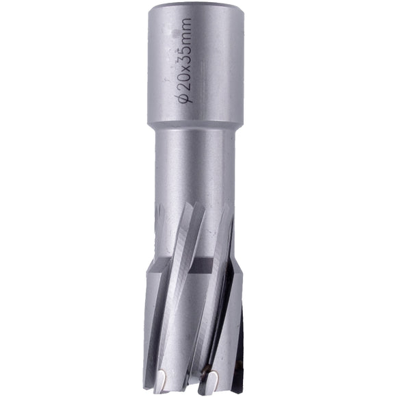 Image of a Tork Craft Annular Hole Cutter TCT 20 X 35mm Weld Shank 19.05mm