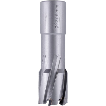 Image of a Tork Craft Annular Hole Cutter TCT 22 X 35mm Weld Shank 19.05mm