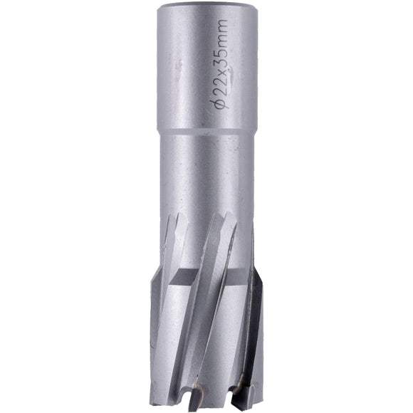 Image of a Tork Craft Annular Hole Cutter TCT 22 X 35mm Weld Shank 19.05mm