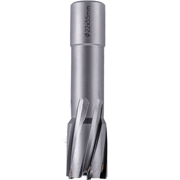 Image of a Tork Craft Annular Hole Cutter TCT 22 X 55mm Weld Shank 19.05mm