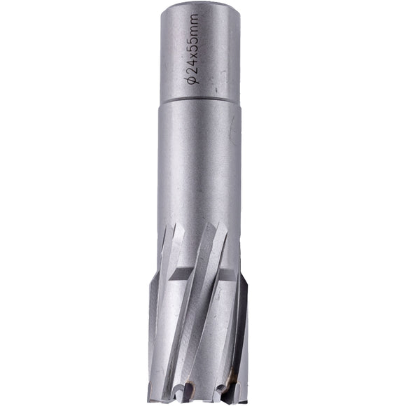 Image of a Tork Craft Annular Hole Cutter TCT 24 X 55mm Weld Shank 19.05mm