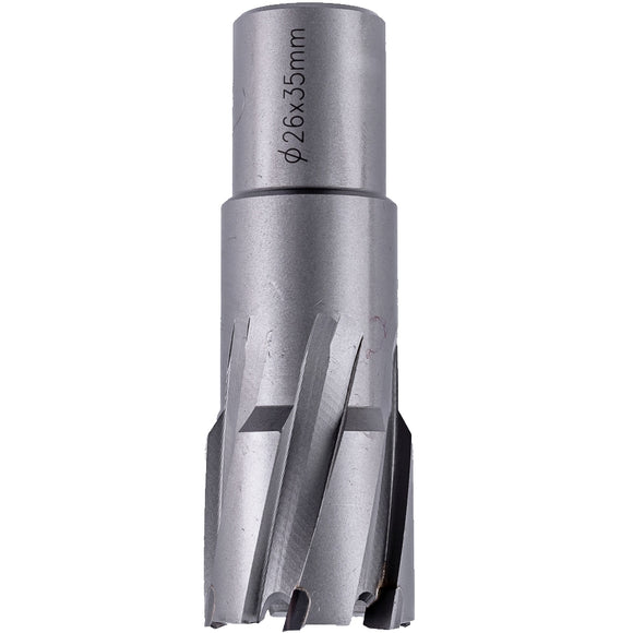 Image of a Tork Craft Annular Hole Cutter TCT 26 X 35mm Weld Shank 19.05mm