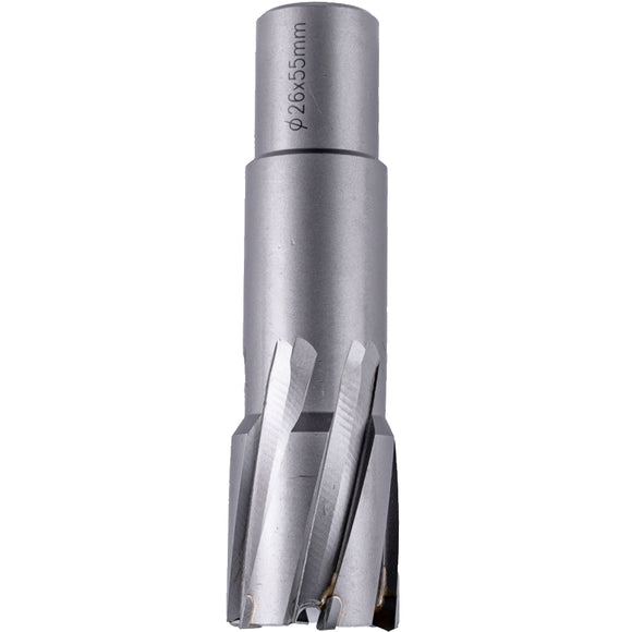 Image of a Tork Craft Annular Hole Cutter TCT 26 X 55mm Weld Shank 19.05mm