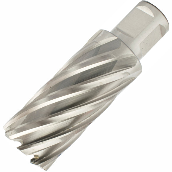 Image of a Tork Craft Annular Hole Cutter HSS 28 X 55mm Weld Shank 19.05mm