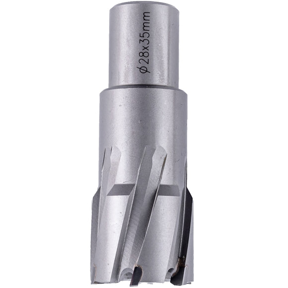 Image of a Tork Craft Annular Hole Cutter TCT 28 X 35mm Weld Shank 19.05mm
