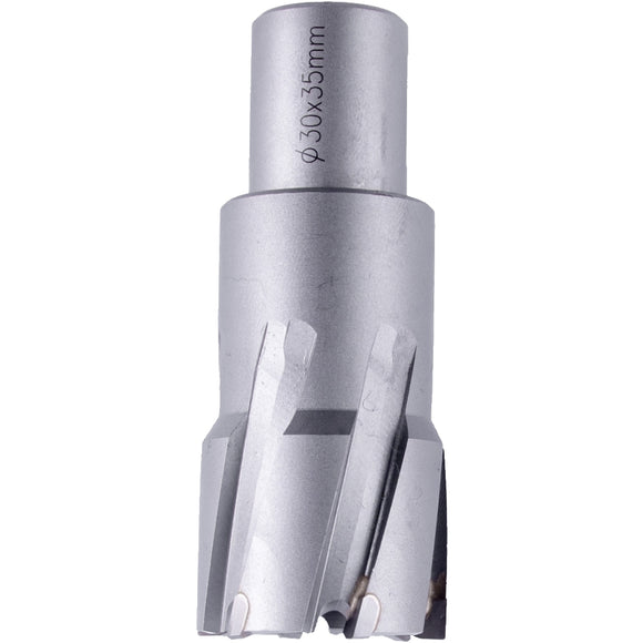 Image of a Tork Craft Annular Hole Cutter TCT 30 X 35mm Weld Shank 19.05mm