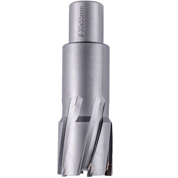 Image of a Tork Craft Annular Hole Cutter TCT 30 X 55mm Weld Shank 19.05mm