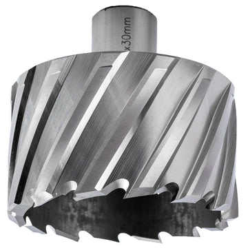 Image of a Tork Craft Annular Hole Cutter HSS 65 X 30mm Weld Shank 19.05mm