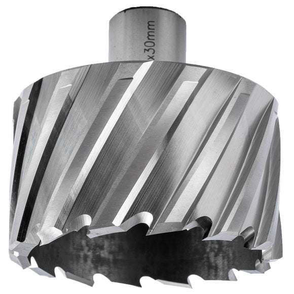 Image of a Tork Craft Annular Hole Cutter HSS 65 X 30mm Weld Shank 19.05mm
