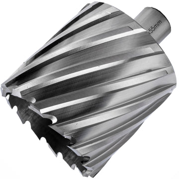 Image of a Tork Craft Annular Hole Cutter HSS 65 X 55mm Weld Shank 19.05mm