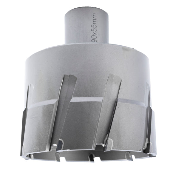 Image of a Tork Craft Annular Hole Cutter TCT 90 X 55mm Weld Shank 31.75mm