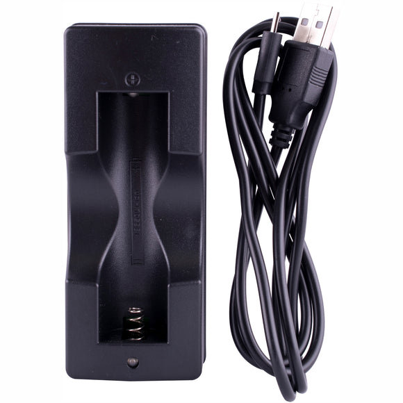 Image of a Tork Craft Battery Charger USB 18650 Li-ion Avg, 800mAh 1pc 5v/1a