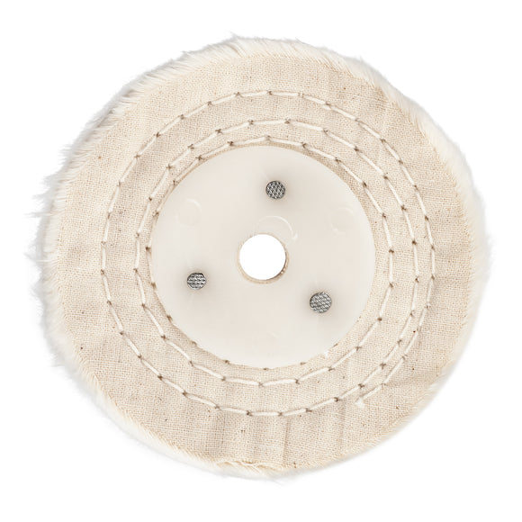 Image of a Tork Craft White Buff/ Mop 100mm X 2 Section X 20mm Thick