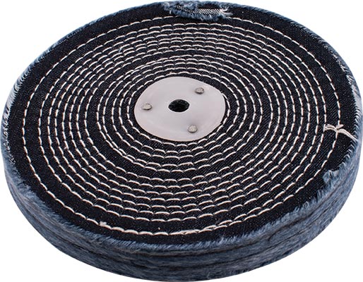 Image of a Tork Craft Colour Buff/Mop StiTChed 200mm X 2 Section 20mm Thick