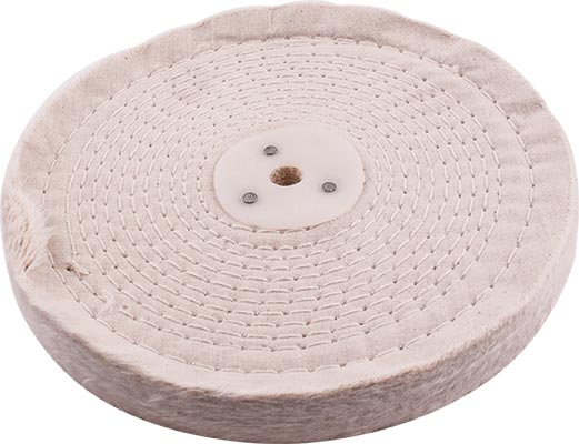 Image of a Tork Craft White Buff/Mop StiTChed 200mm X 2 Section 20mm Thick