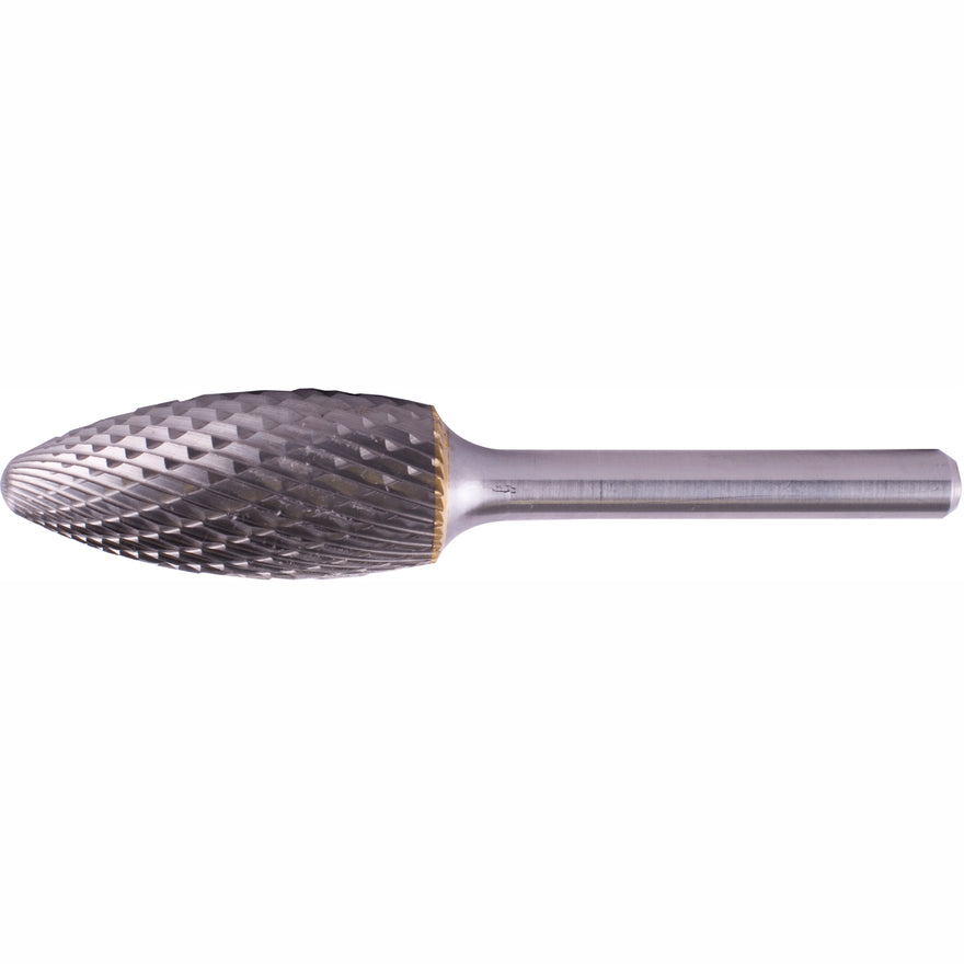 Image of a Tork Craft Rotary Burr Tungsten 16x36x6mm Round Point
