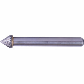 Image of a Tork Craft Rotary Burr Tungsten 8x7x6mm 60 Degree Cone