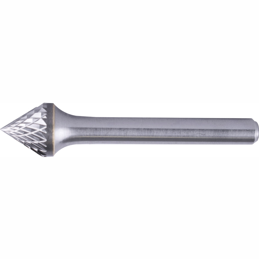 Image of a Tork Craft Rotary Burr Tungsten 12x10x6mm 60 Degree Cone