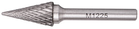 Image of a Tork Craft Rotary Burr Tungsten 12x25x6mm Conical Straight