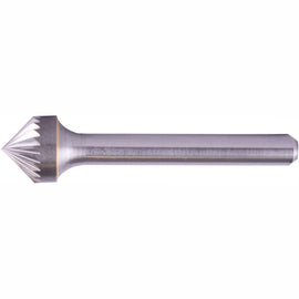 Image of a Tork Craft Rotary Burr Tungsten 12x6x6mm 90 Degree Cone
