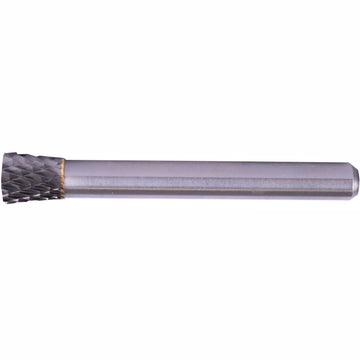 Image of a Tork Craft Rotary Burr Tungsten 8x10x6mm Inverted Cone