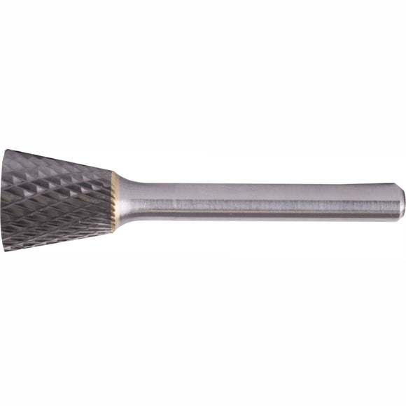 Image of a Tork Craft Rotary Burr Tungsten 16x6x16mm Inverted Cone