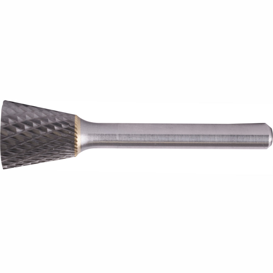 Image of a Tork Craft Rotary Burr Tungsten 16x6x16mm Inverted Cone