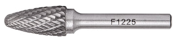 Image of a Tork Craft Rotary Burr Tungsten 12x25x6mm Conical Round Point